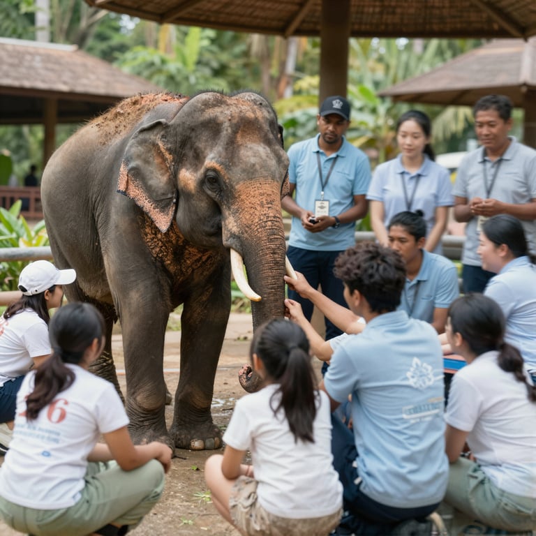 Unisciti alla Missione per Salvare e Assistere gli Elefanti in Thailandia nel 2026