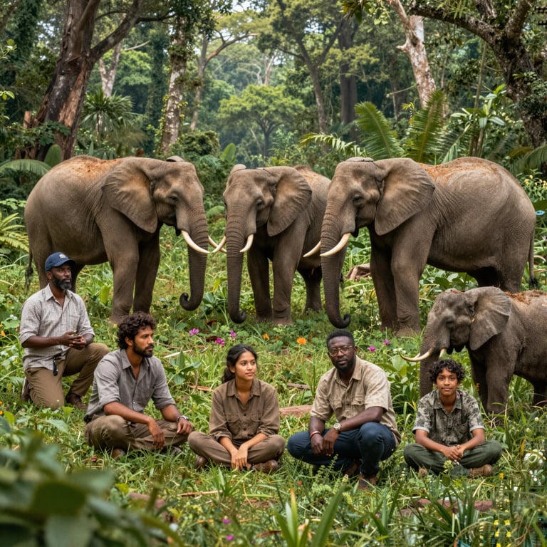 Iniziative Globali per Salvare gli Elefanti Forestali dall'Estinzione in Africa