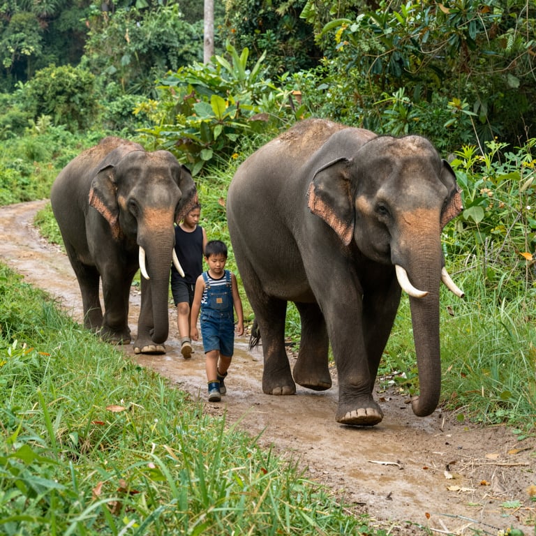 Progetti WWF per Proteggere Elefanti Attraverso Vie Verdi e Sicure
