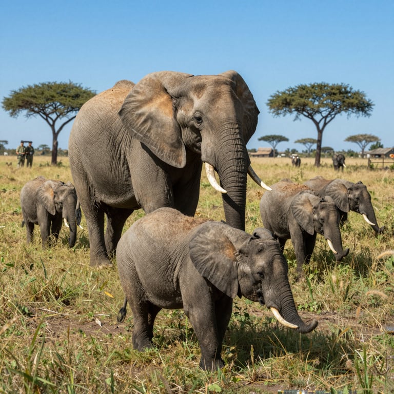 Come il DSWF Tutela gli Elefanti dalla Minaccia della Braconeria