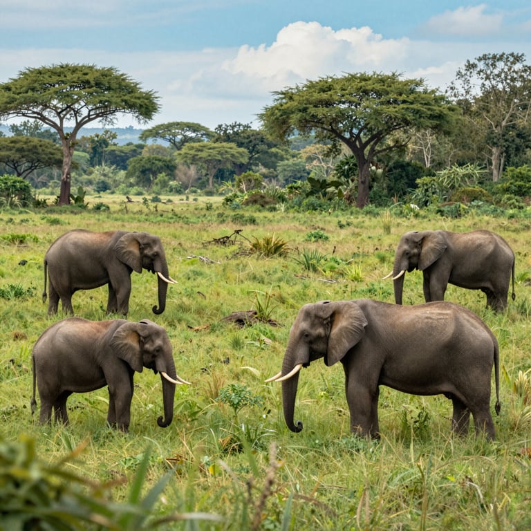 Libertà Naturale: L'Ambiente Ideale per il Benessere degli Elefanti