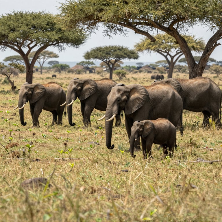 Gli Elefanti nella Fauna Selvatica: Strategie per Proteggerli dal Declino Ambientale