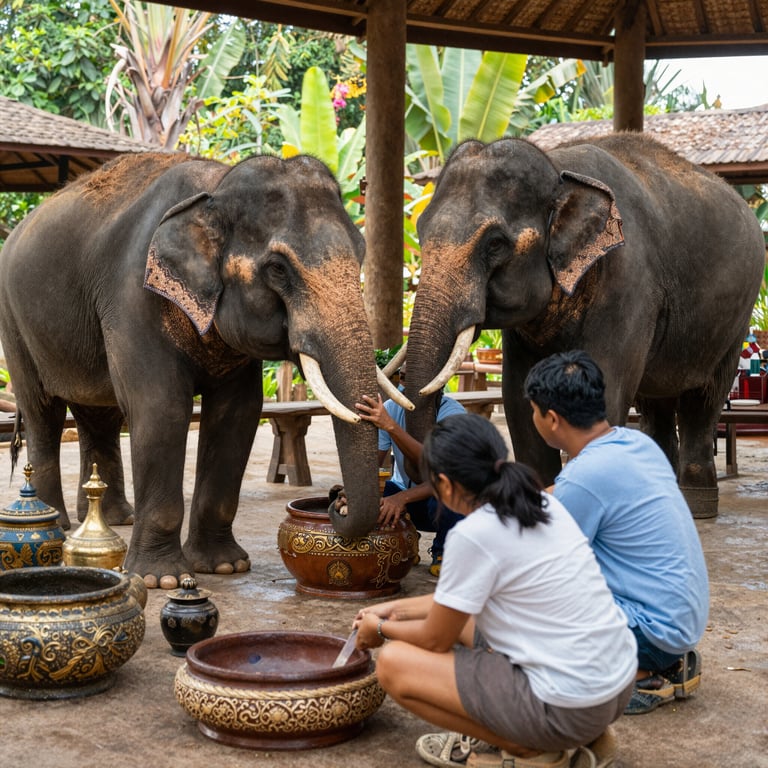 Iniziative Non Profit per la Protezione e Cura degli Elefanti in Thailandia