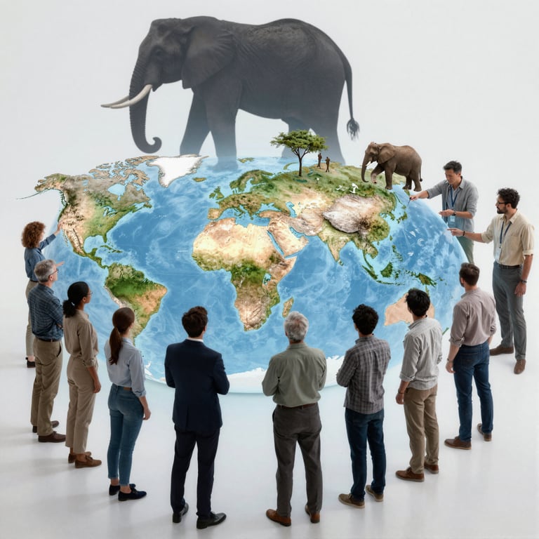 Progetti Internazionali per Proteggere gli Elefanti dall'Estinzione Globale