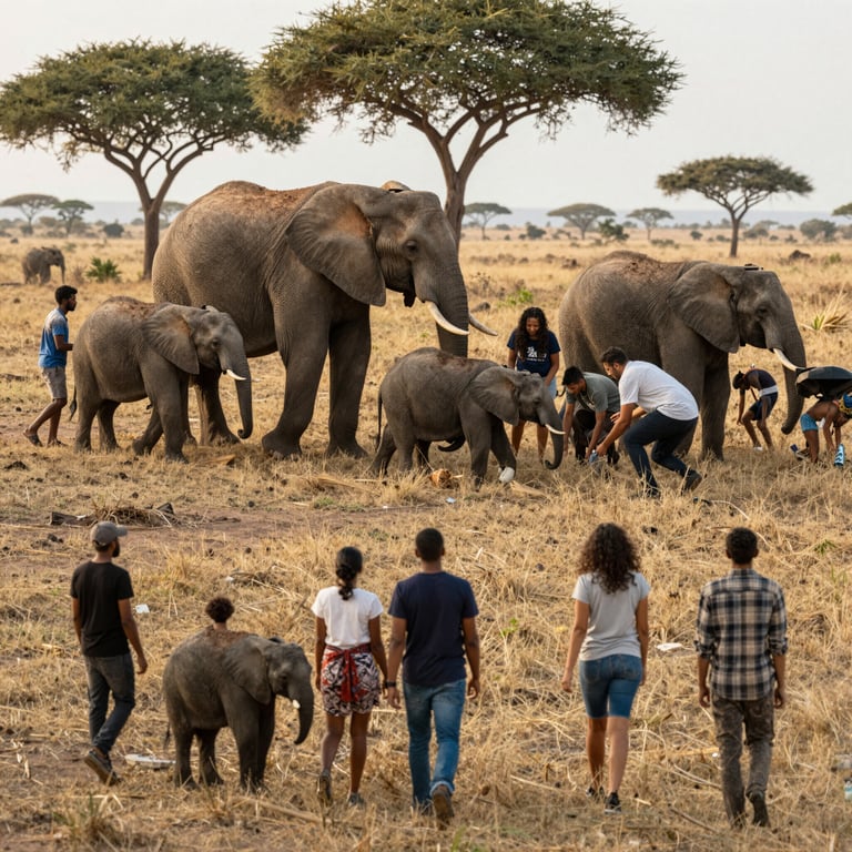 Come la Comunità Globale Sta Salvando gli Elefanti dalla Estinzione