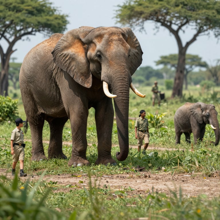 Come Proteggere gli Elefanti: Iniziative di DSWF contro le Minacce