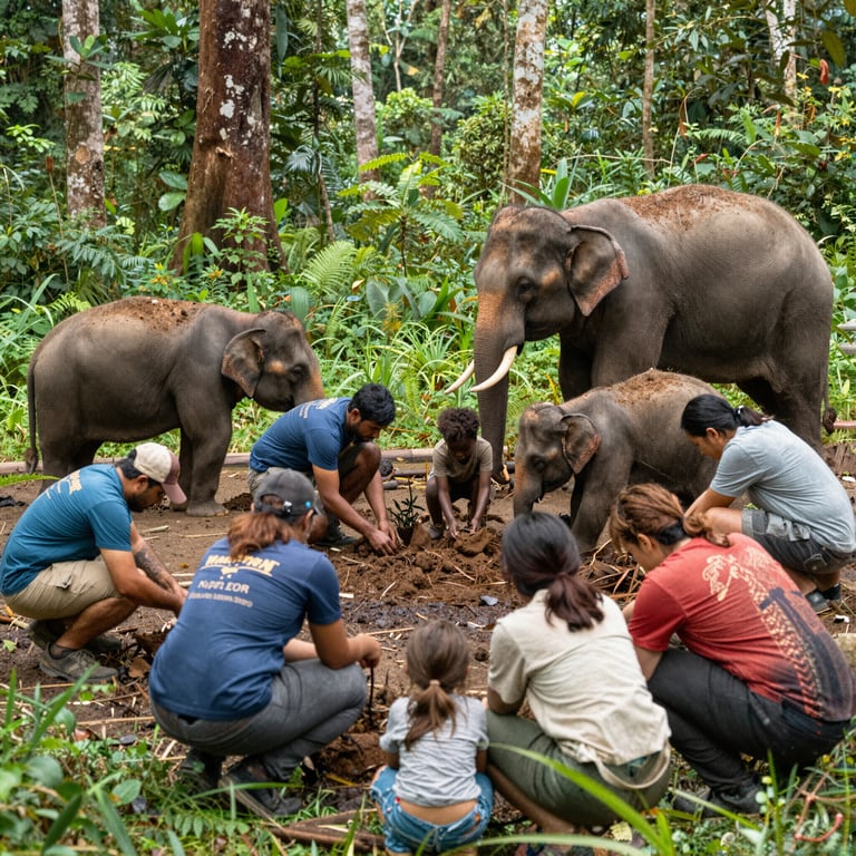 Azioni Globali per Salvare gli Elefanti e Preservare il Loro Habitat