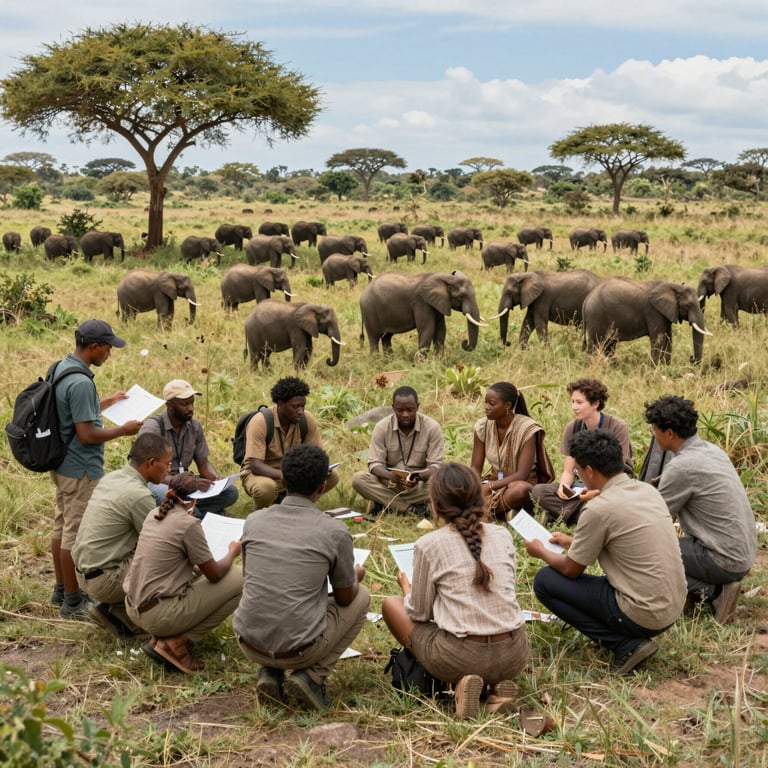 Iniziative Globali per Salvare la Popolazione di Elefanti in Africa