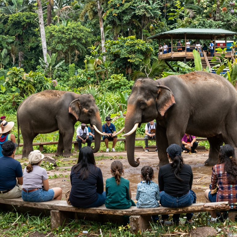 Il Turismo Sostenibile: Un Alleato per la Conservazione degli Elefanti Asiatici
