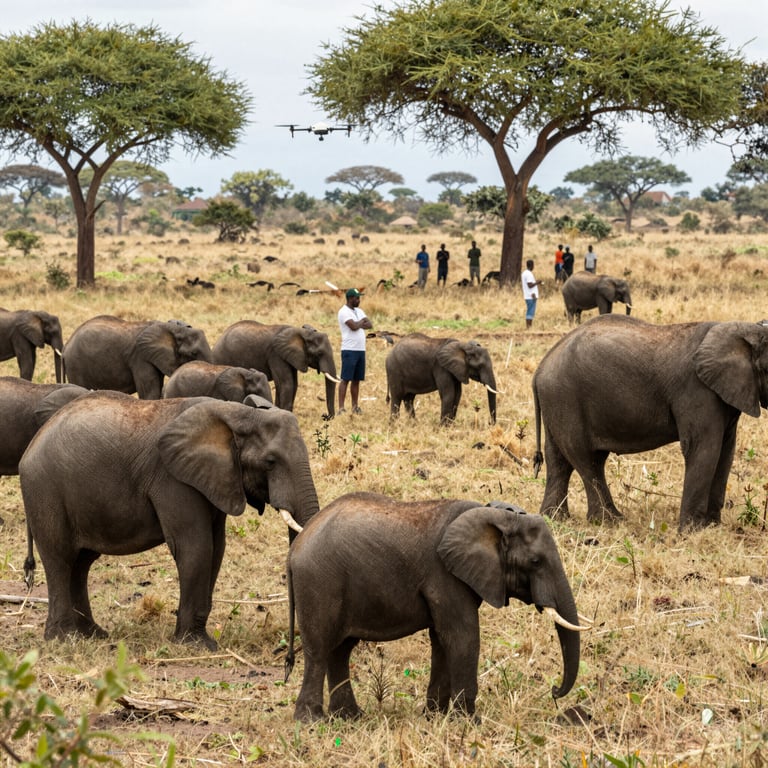 Iniziative per Salvare le Popolazioni di Elefanti in Africa
