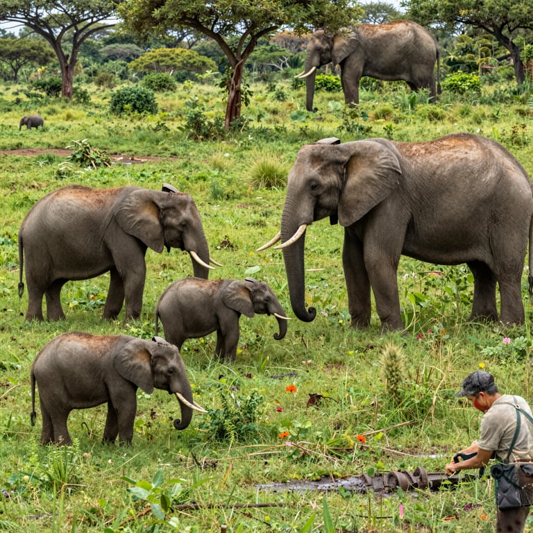 Sforzi Globali per Preservare gli Habitat degli Elefanti in Pericolo Estinzione