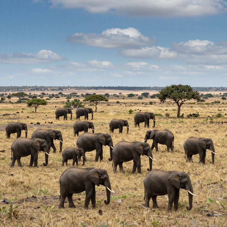 Sforzi per Preservare Habitat Elefanti: Protezione Globale contro Minacce nel 2026