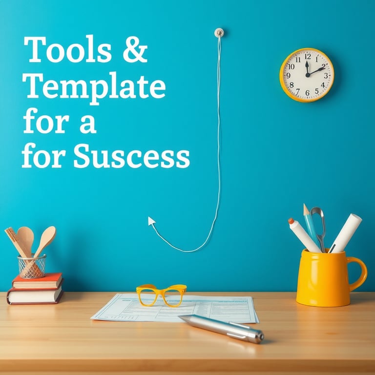 Tools and templates for success