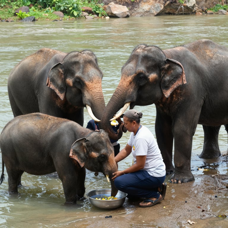 Proteggere la Popolazione Elefantina in Thailandia: Storie di Cura e Sostegno