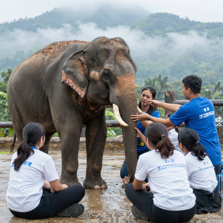 Unisciti alla Missione per Salvare e Curare gli Elefanti Asiatici Oggi