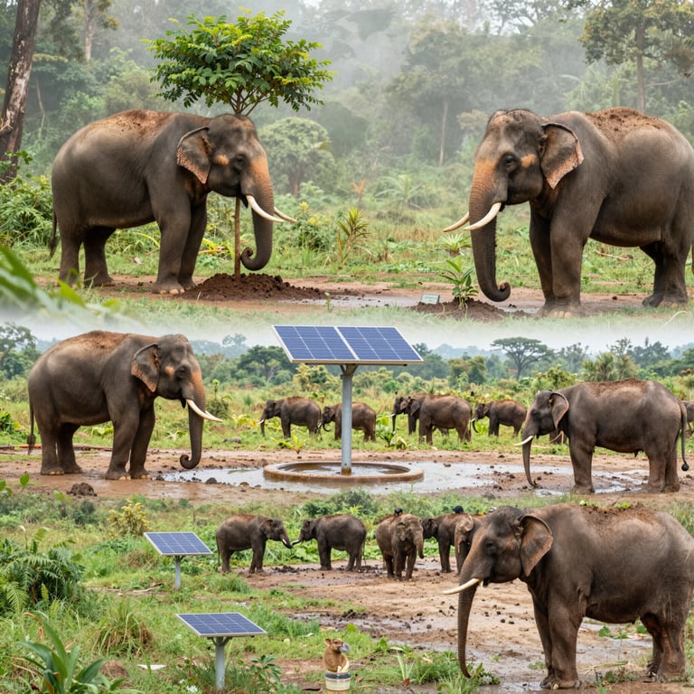 Iniziative Mondiali per Salvare le Popolazioni di Elefanti