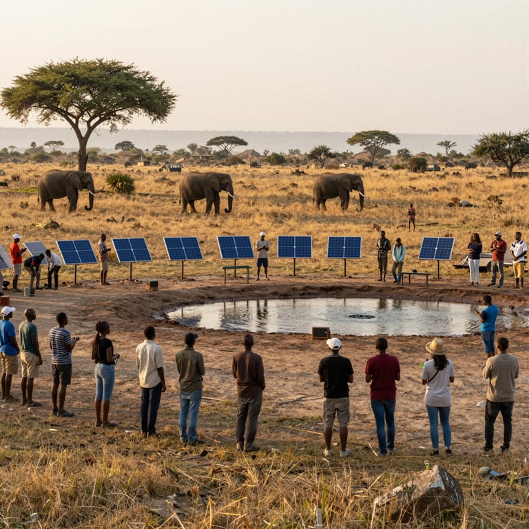 Soluzioni Innovative per Ridurre i Conflitti tra Umani ed Elefanti: Coesistenza Pacifica