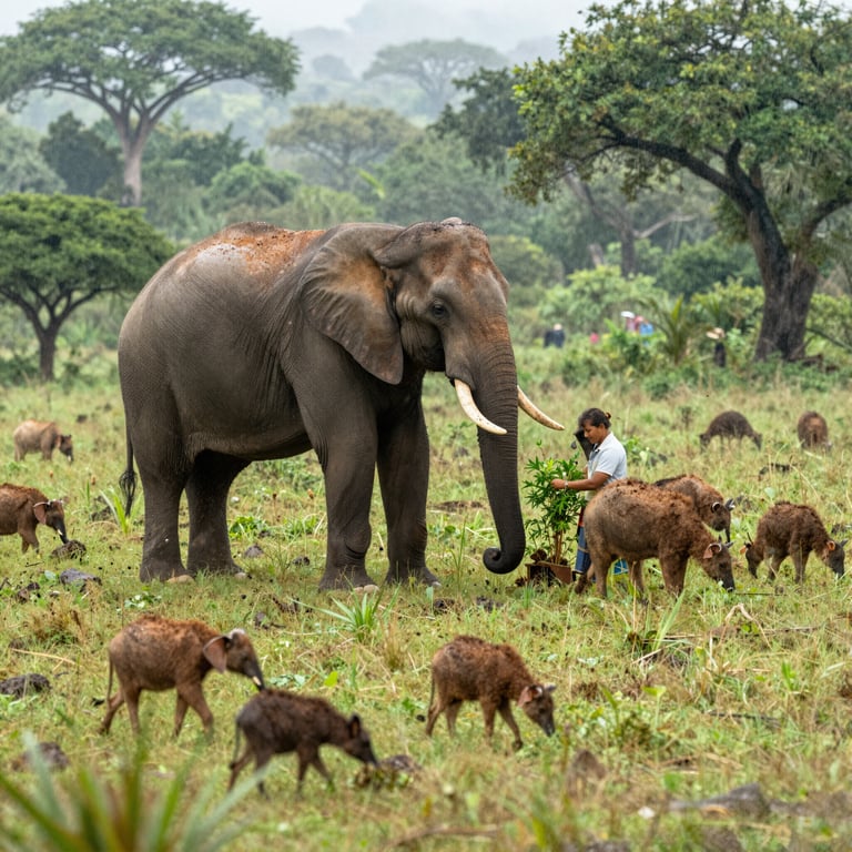 Preservare gli Habitat degli Elefanti: Iniziative Globali contro la Minaccia del Poaching