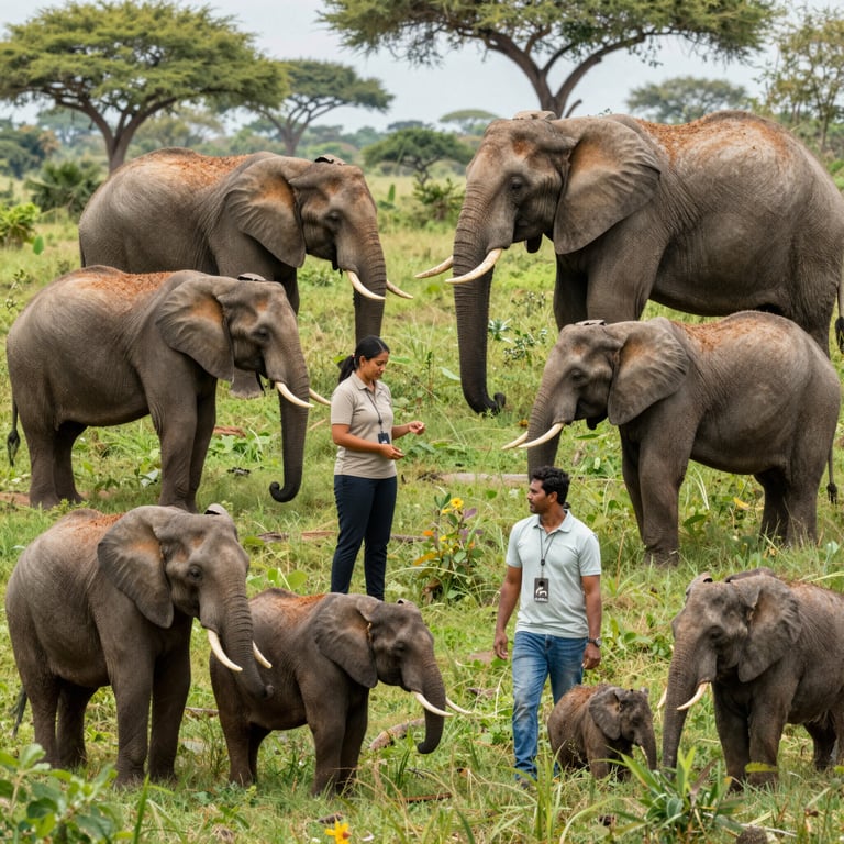 Iniziative Globali per Salvare le Popolazioni di Elefanti