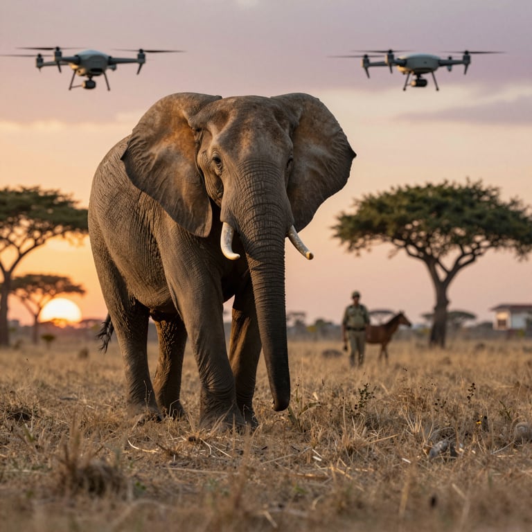 Come DSWF Protegge gli Elefanti da Minacce Moderne