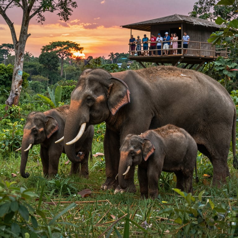 Come il Turismo Sostenibile Aiuta a Salvare gli Elefanti Asiatici