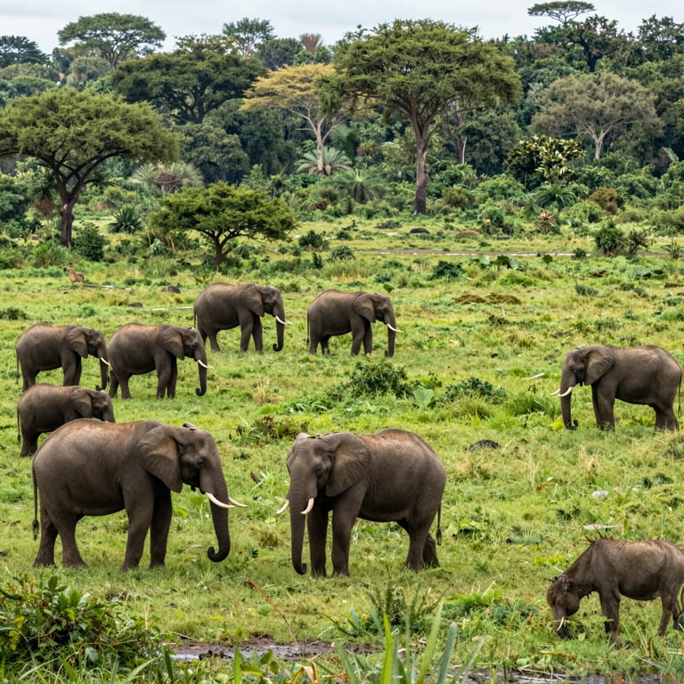 Preservare Habitat Naturali: Campagne per la Tutela della Fauna Elefantiaca
