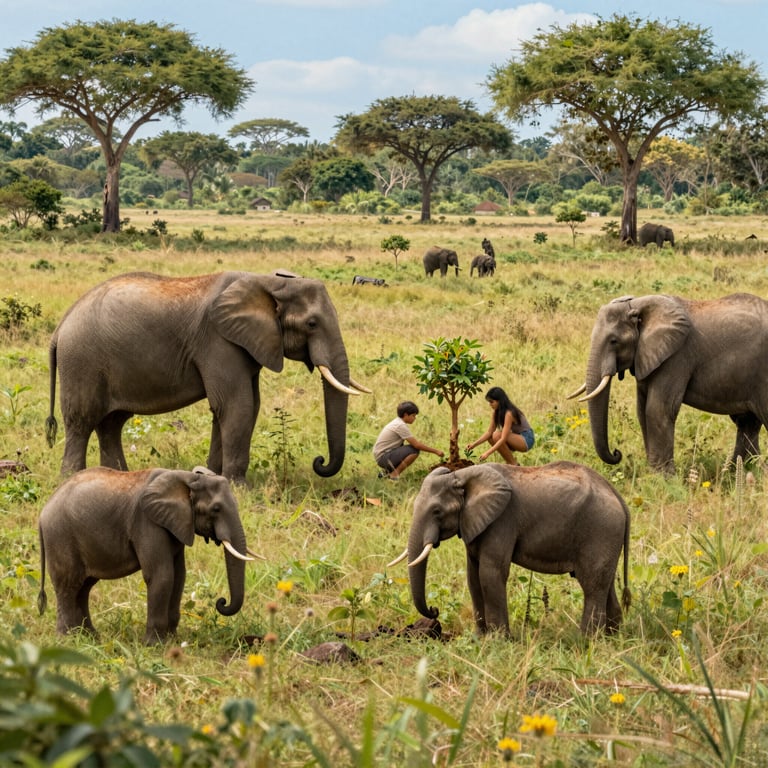 Preservazione Habitat Elefanti: Impegni Globali per la Tutela della Fauna Selvatica