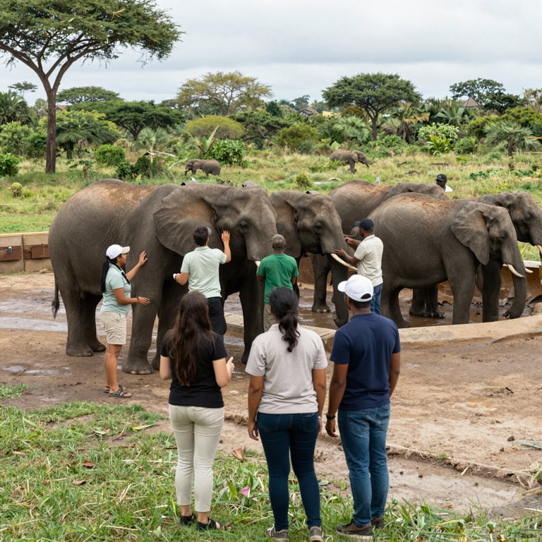 I 7 Progetti Volontari Ideali per la Cura e la Conservazione degli Elefanti