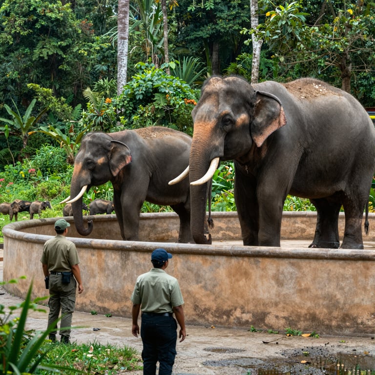 Protezione della Fauna Elefantiaca: Iniziative contro il Bracconaggio e Preservazione degli Ecosistemi Selvatici