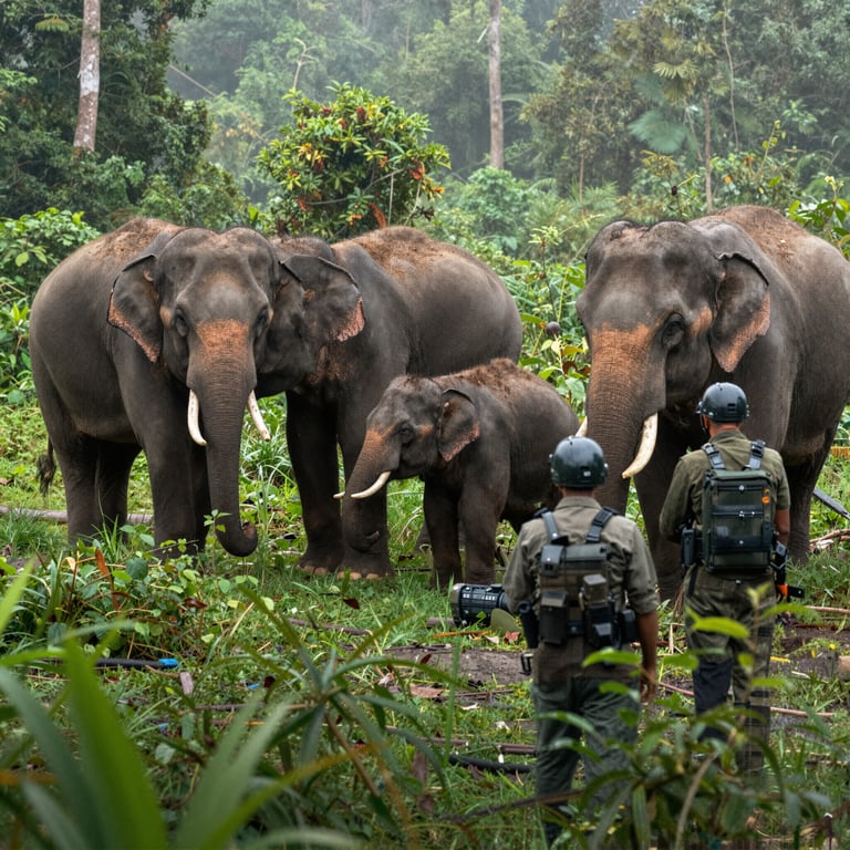 Proteggere gli Elefanti Asiatici: Azioni contro Pericoli Principali