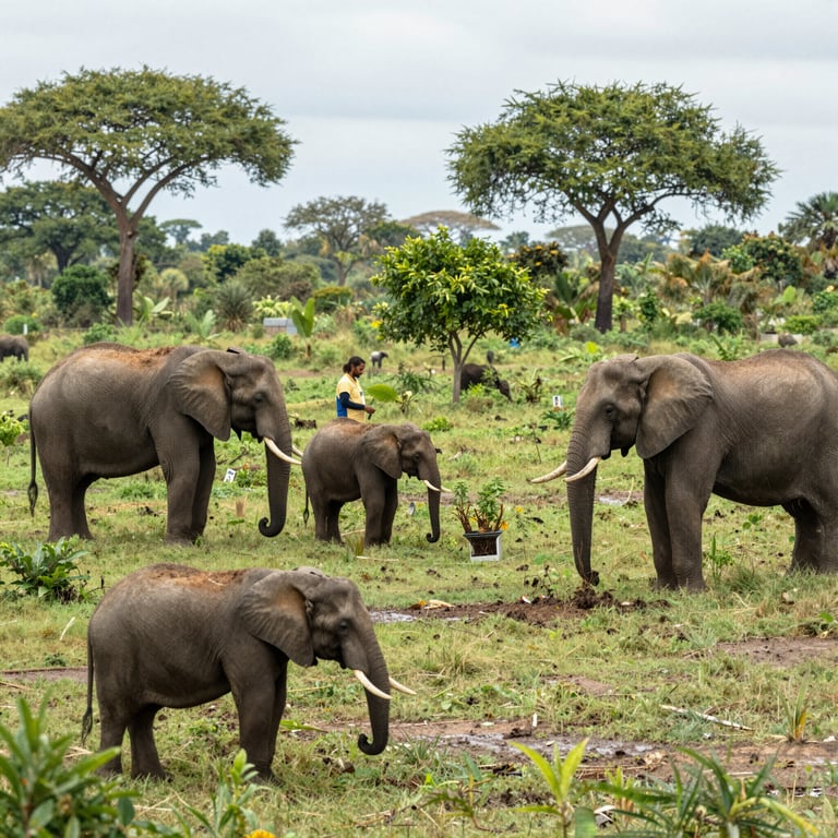 Iniziative Globali per Salvare gli Elefanti Africani dalla Minaccia