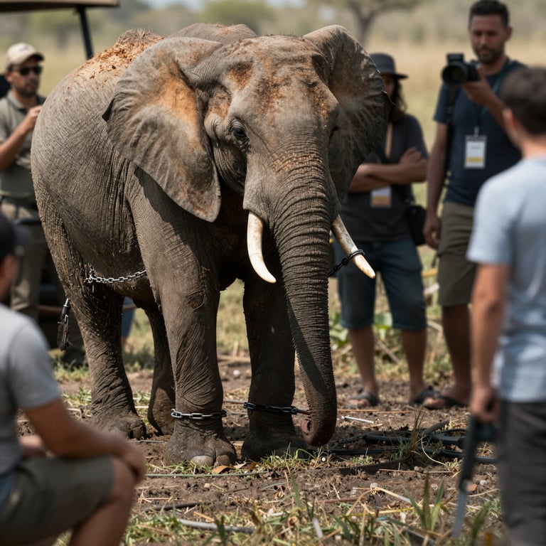 Sfruttamento nel Turismo: La Sofferenza Nascosta degli Elefanti da Proteggere
