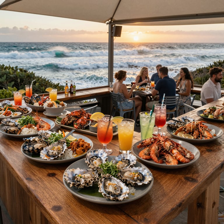 Best Cocktails and Seafood at 12 Rocks: Latest Events on Australia's Coast