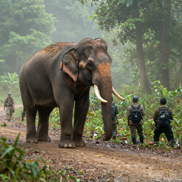 La Missione Thailandese per Salvare e Proteggere gli Elefanti Asiatici