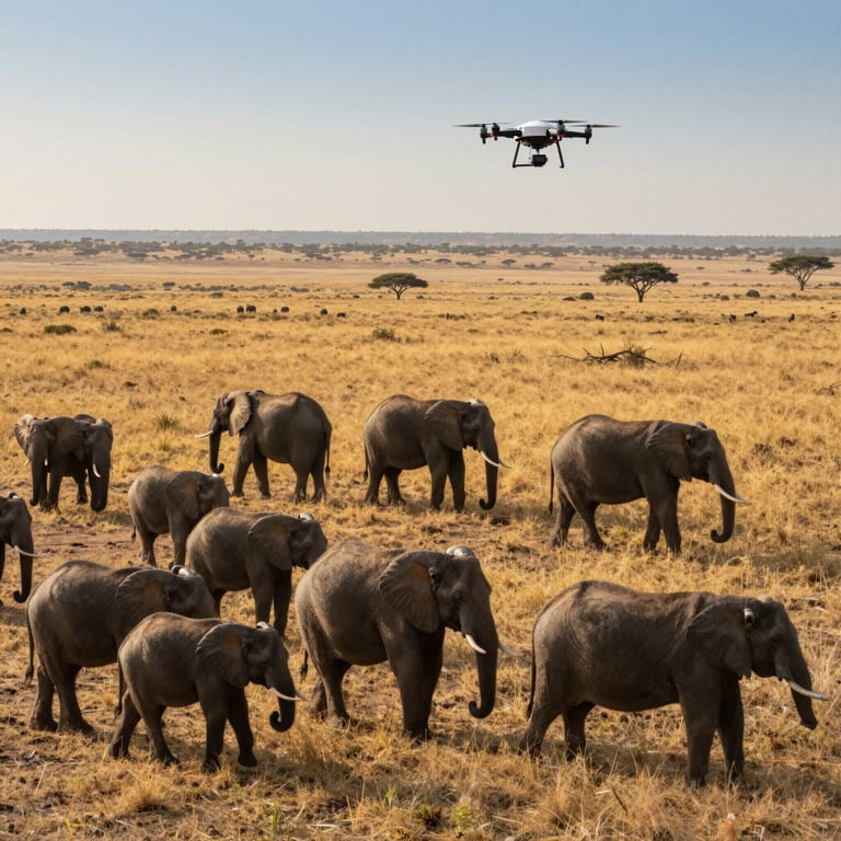 Strategie Innovative per Monitorare e Salvare le Mandrie di Elefanti