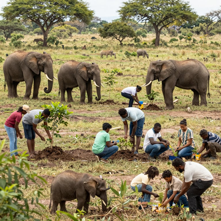 Cinque Azioni Concrete per Supportare la Conservazione degli Elefanti Oggi