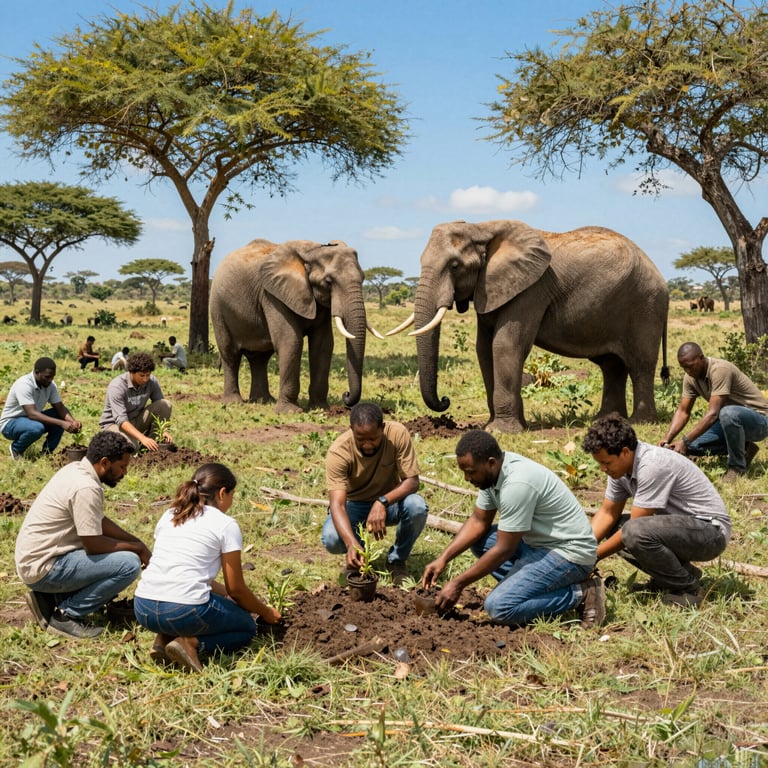 Iniziative Mondiali per Proteggere gli Elefanti e il Loro Habitat Naturale