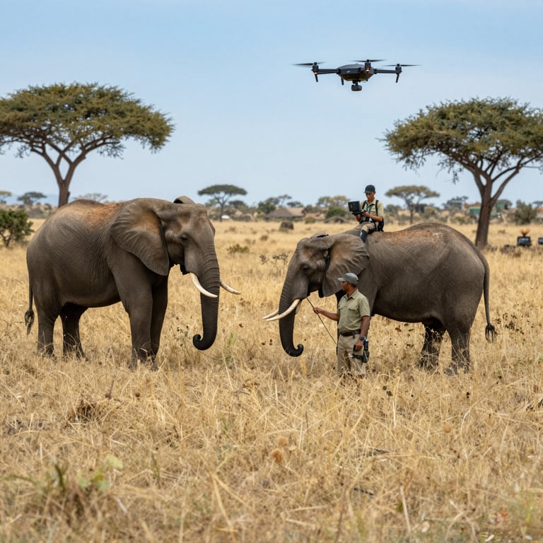 Come DSWF Sta Rivoluzionando la Conservazione degli Elefanti con Innovazioni