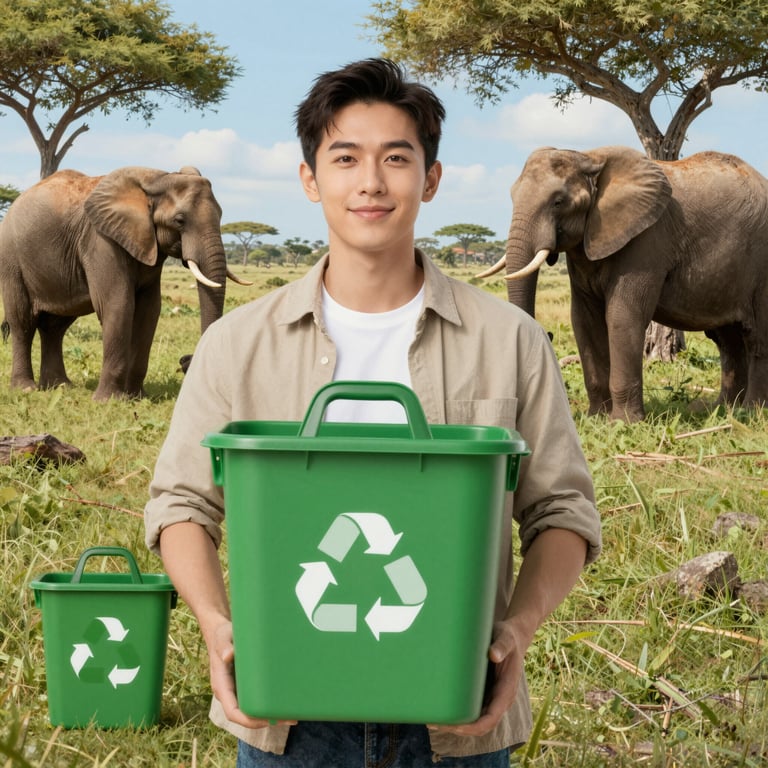 Azioni Quotidiane per Salvaguardare gli Elefanti nel Mondo Attuale