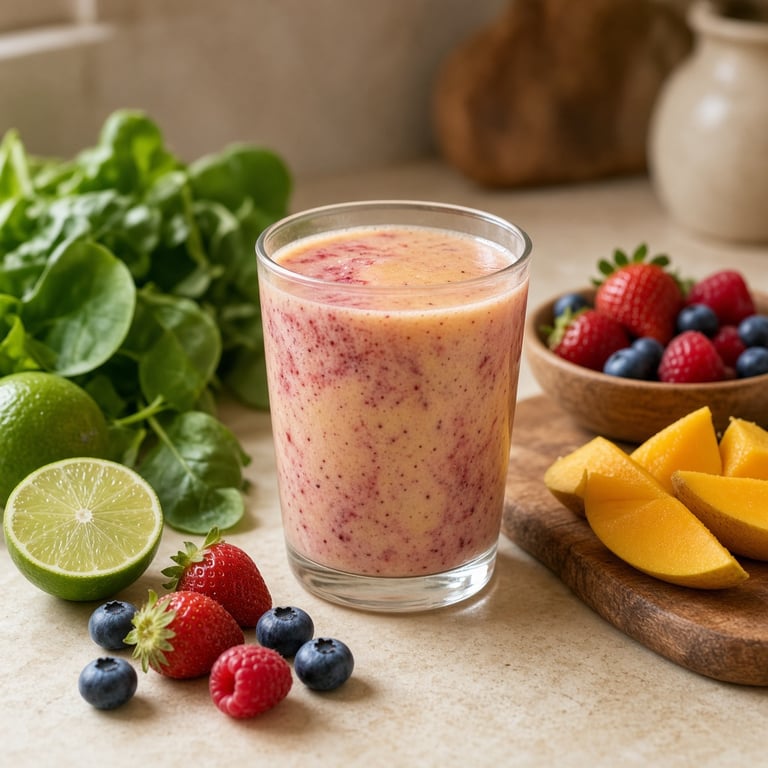 30 Days of Healthy Fruit Smoothies for Weight Loss