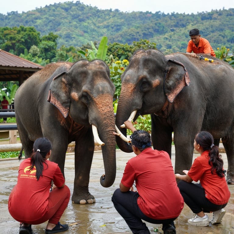 L'Impegno di un'Organizzazione Thailandese per il Soccorso e la Cura degli Elefanti Asiatici