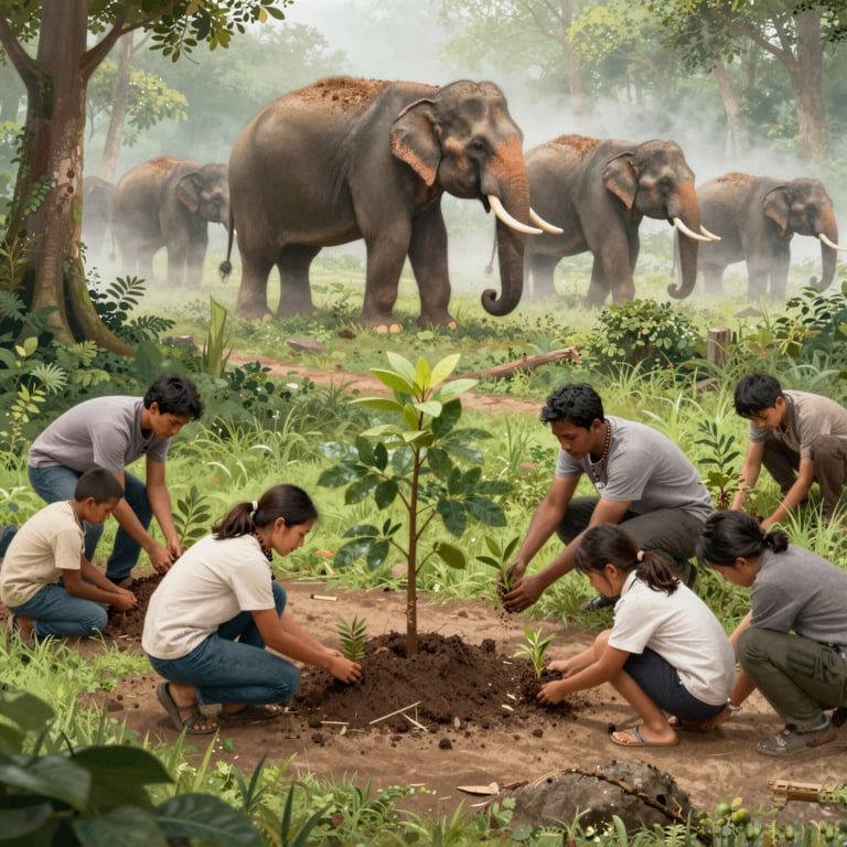 Iniziative Mondiali per Salvare le Popolazioni di Elefanti