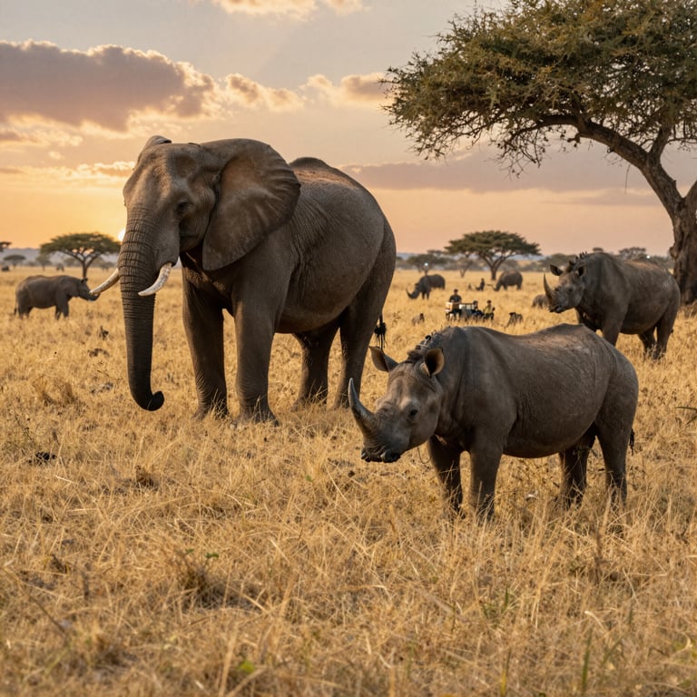 Come Vincere la Lotta per Salvare Elefanti e Rinoceronti Africani
