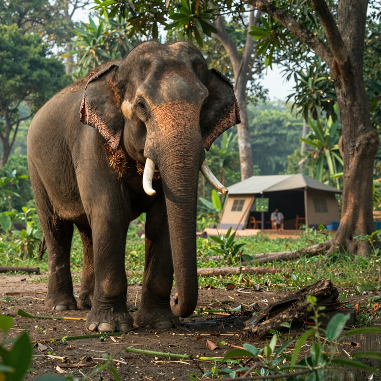La Dedizione per la Protezione degli Elefanti Asiatici in Thailandia