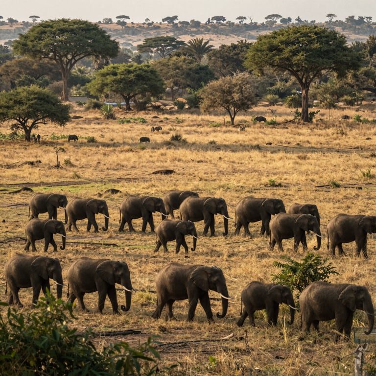Sforzi Globali per la Conservazione degli Elefanti: Proteggere le Icone della Natura