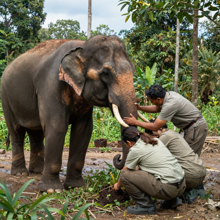 Iniziative Thai per il Salvataggio e la Cura degli Elefanti Asiatici nel 2026