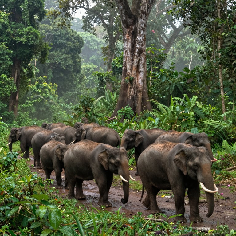 Difendiamo le Foreste: La Lotta per gli Elefanti del Continente Nero