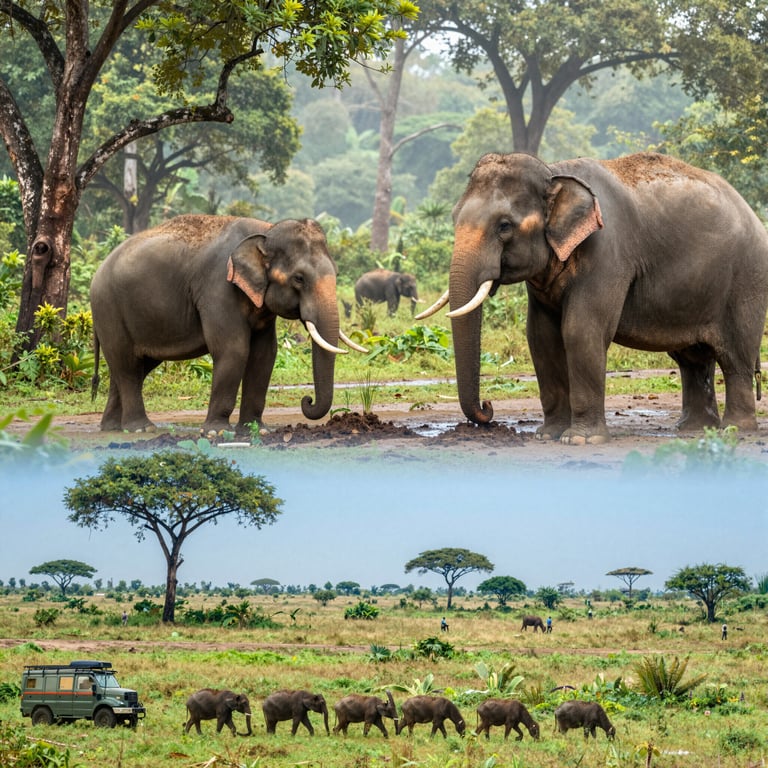 Iniziative Mondiali per Salvare e Conservare le Popolazioni di Elefanti