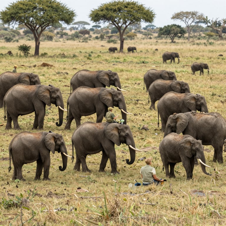 Iniziative di DSWF per Proteggere gli Elefanti dalla Minaccia dell'Estinzione