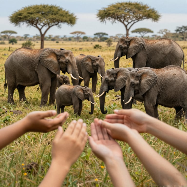 Speranza Rinata: Iniziative Globali per Proteggere gli Elefanti in Africa